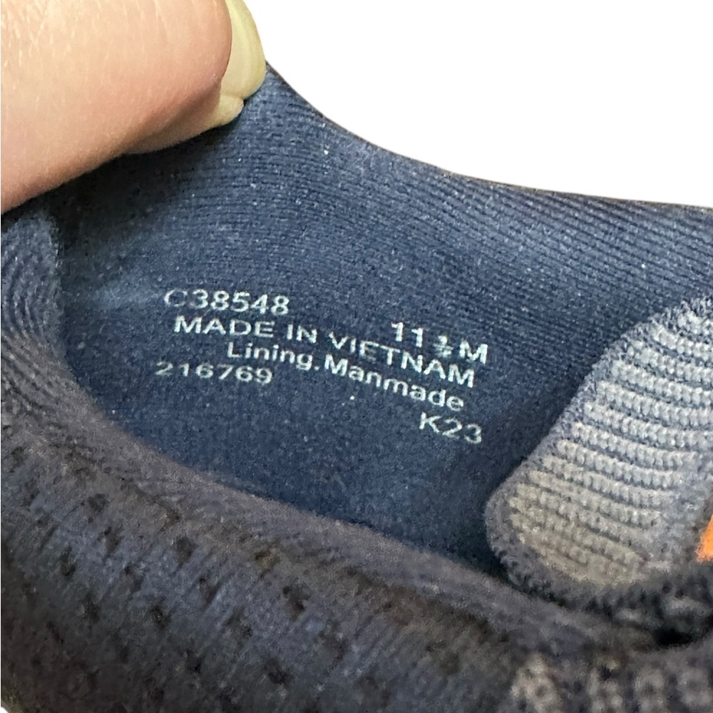 Cole Haan Men’s Grand Motion Woven Stitchlite 2 Navy Tan Ivory Sz 11.5M - Picture 9 of 12